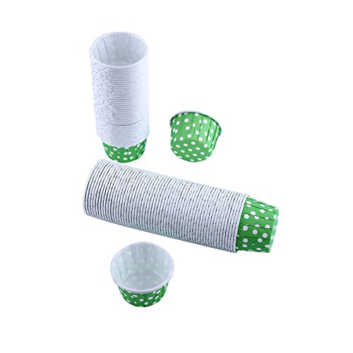 100 piezas de moldes, moldes de papel para magdalenas, Cupcake Wrappers tazas de soportes para casos de cupcake muffin cupcake Liners, Cupcake Moldes de papel casos color