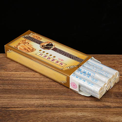 10pcs/Box Moxibustion Moxa Cone con hierbas puras chinas para el cuidado del cuerpo, cinco años Moxa Roll para la circulación sanguínea y aliviar el estrés