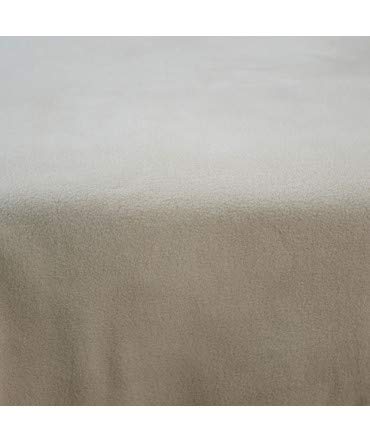 10XDIEZ Manta Polar hostelería beig - Medidas Mantas - 160x220cm (Cama de 80 y 90cm)