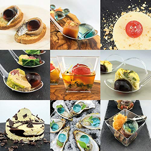 12 Pearls Mexicana - Esferificaciones Premium listas para consumir (12 unidades). La vanguardia de la Gastronomía Gourmet en su mesa, la Coctelería Molecular. Productos Gourmet 2.0.