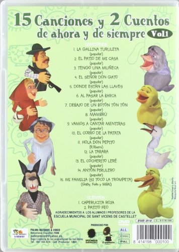 15 Canciones Y 2 Cuentos De Siempre - Volumen 1 [DVD]