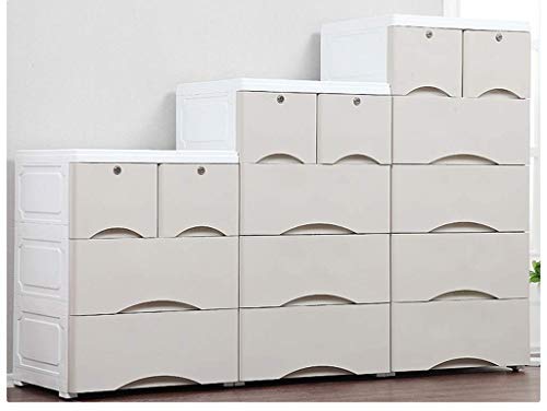 1yess Caja de Almacenamiento de artículos Diversos, Ropa del Dormitorio de Drogas Acabado del gabinete niños Chiringuito Toy Habitaciones Cómoda, 50 * 40 * el 104CM (Color: 3) (Color : 7)