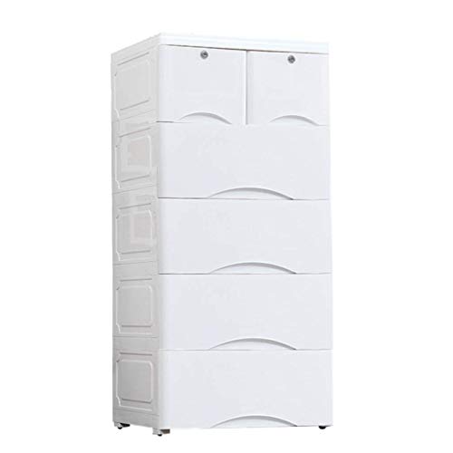 1yess Caja de Almacenamiento de artículos Diversos, Ropa del Dormitorio de Drogas Acabado del gabinete niños Chiringuito Toy Habitaciones Cómoda, 50 * 40 * el 104CM (Color: 3) (Color : 7)