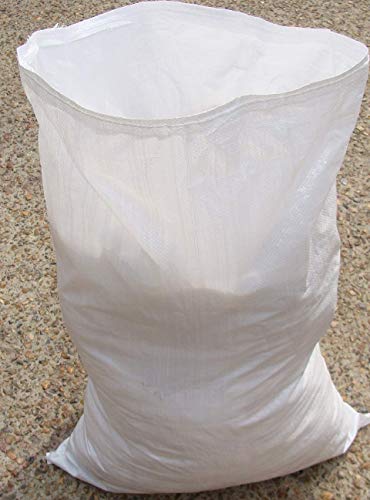 20 sacos de escombros de tela de polipropileno, de 55,88 x 76,2 cm