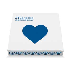 24Genetics - Test de ADN de Salud - Prueba genética de prevención de enfermedades y medicina personalizada - Incluye kit de adn y test de Ancestros