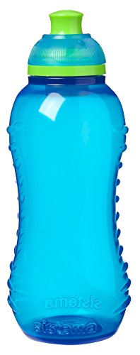 3 300 ml de sistema Twist N Sip – Botella, Azul, Rosa, Púrpura