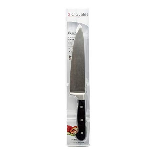 3 Claveles Bavaria - Cuchillo de cocina forjado, 20 cm