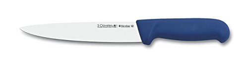 3 Claveles Cuchillo sangrador Proflex de 20 cm, Acero Inoxidable, Azul, 33x3x1.7000000000000002 cm