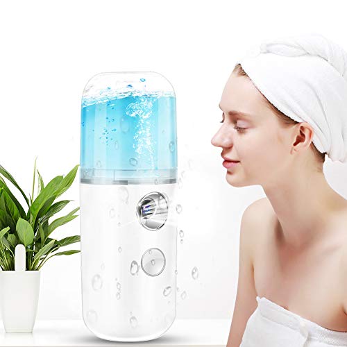 30ml Handy Nano Mist Spray atomizador Mister Face Facial Moisturizing Mist Sprayer Carga USB