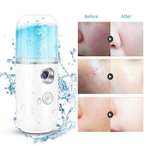 30ml Handy Nano Mist Spray atomizador Mister Face Facial Moisturizing Mist Sprayer Carga USB