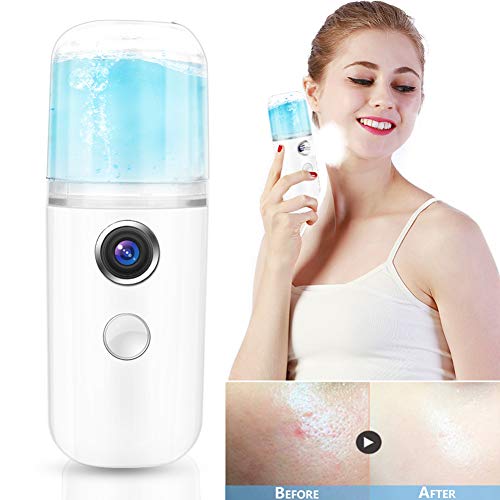 30ml Handy Nano Mist Spray atomizador Mister Face Facial Moisturizing Mist Sprayer Carga USB