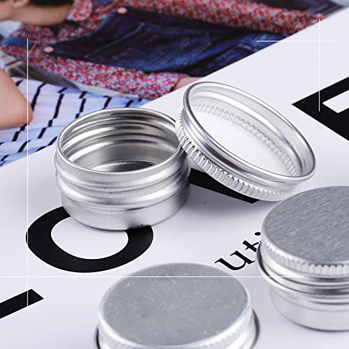 35 Unidades Tarros de Aluminio 5ml Latas Aluminio Vacías Envases Contenedores Cosmético Botes Cajas Metal Pequeñas