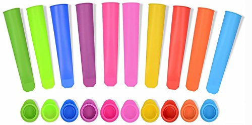 4-Pack Callippo Silicone Ice Pop Moulds Calipo Push Up Lolly Mold by Silicone4U