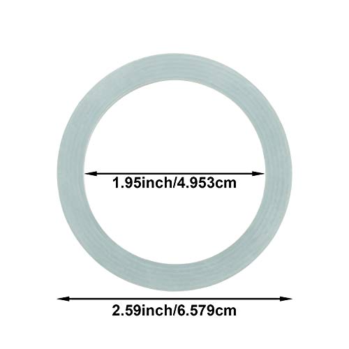 4 Paquetes Juntas de Anillo de Sellado de Licuadora Junta Tórica Junta de Sello Junta Tórica de Goma para Licuadora de Oster y Osterizer