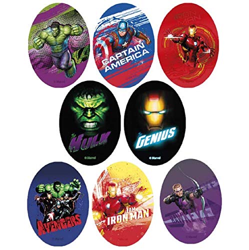 8 parches avengers serigrafiados para planchar - REF.6783-U8