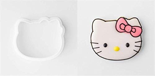 8 Piezas Hello Kitty Diy Plástico Fondant Cutter Cake Molde Fondant Molde Fondant Herramientas De Decoración De Pasteles, 8 Piezas, 8 Piezas