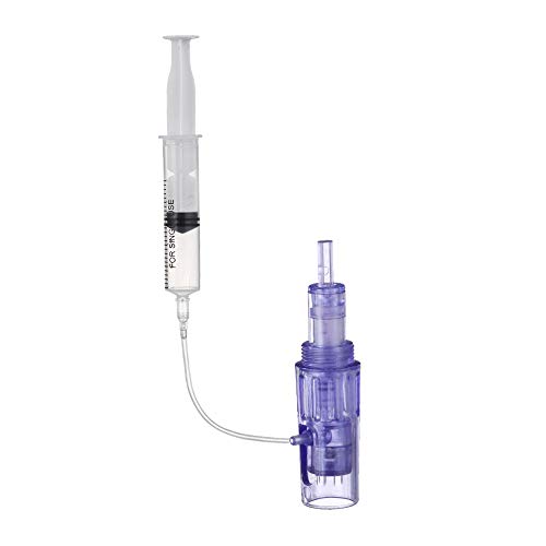 8 unidades 36/12 Pin Nano redondo aguja cartucho eléctrico microneedling Pen agujas de repuesto, ajustable rosca ranura para Electric Derma Pen