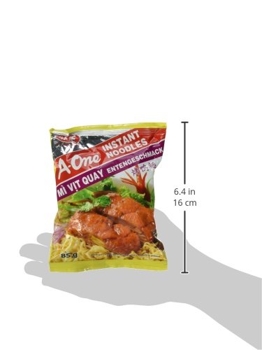 A-ONE Fideos Instantáneos, Sabor Carne De Pato Tostado 85 g