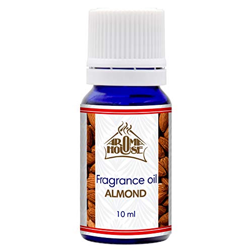 Aceite Fragancia Almendra 10ml - para Aroma Lámpara & Difusor - Adecuado Para Hacer Velas & Jabones - Para Ramos Secos & Bolsitas Perfumadas - Productos Para Cuidado Cuerpo & Piel