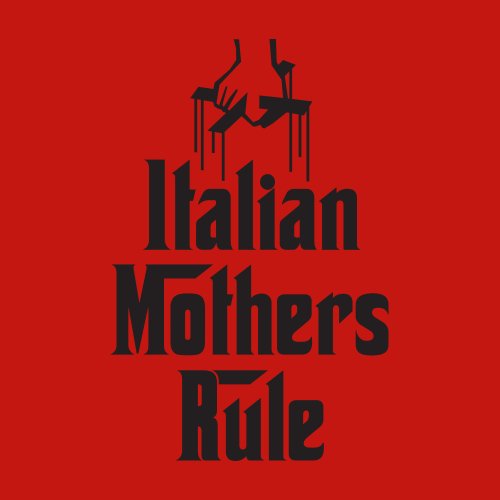 Actitud Delantales Totalmente Ajustable Italiano Las Madres Regla Apron-White
