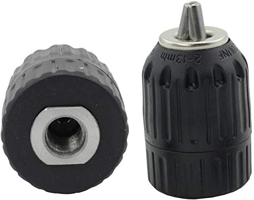 Adaptador de portabrocas sin llave de 2-13 mm, adaptador de rosca 1/2 "-20UNF, mango SDS-Plus, mango hexagonal de 1/4" conector hembra cuadrado de manga de 1/2 "(JT-13A)