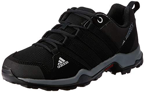 Adidas BB1935, Botas de Senderismo Infantil, Negro (NEGBAS/NEGBAS/GRIVIS), 38 EU