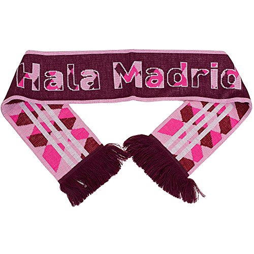 adidas Real 3RD Scarf - Bufanda Unisex, Color Rojo/Rosa/Blanco, Talla OSFM