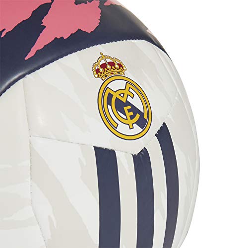 adidas RM CLB Balón Línea Real Madrid, Hombres, Blanco/ROSPRI/AZUOSC (Multicolor), 5