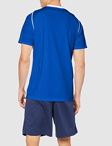 adidas Tiro 17 JSY Camiseta de Manga Corta, Hombre, Azul (Azufue/Blanco), L