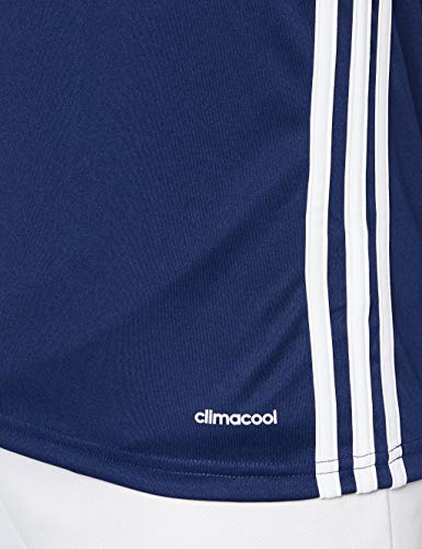 adidas Tiro 17 JSY Camiseta de Manga Corta, Hombre, Azul (Azuosc/Blanco), XL