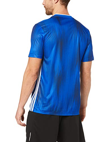 adidas Tiro 19 JSY Camiseta de Manga Corta, Hombre, Bold Blue/White, S