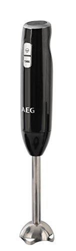 AEG STM3400 Batidora de mano, 600W, 2 velocidades, 85dB, pie de metal, múltiples accesorios