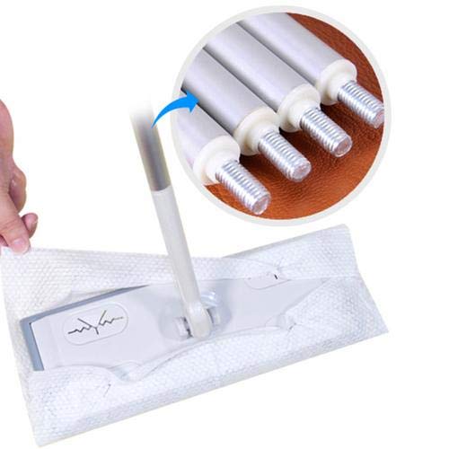 Afaneep Mop, Microfiber Flat Mop Electrostático Mop Paños de Piso Electrostáticos de Microfibra Desechables Cabello Limpio y Polvo Mopas de Limpieza para Suelo Baldosas de Cerámica y Muchos Más