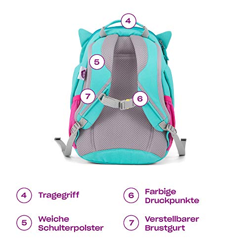 Affenzahn Mochila Para Niños de 3 a 5 Años en El Jardín de Infancia - Olina Owl