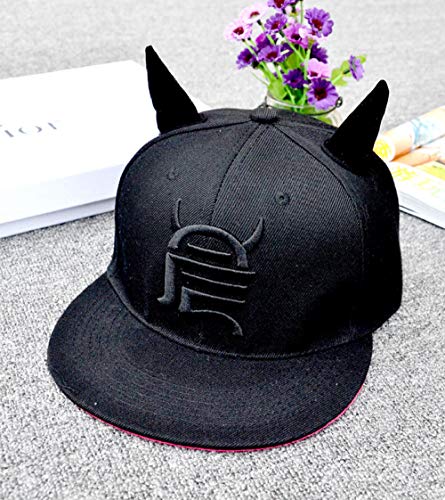 Aibccr Estrella de carácter Chino Bordado Coreano con Cuernos Gorra de béisbol Personalizada Gorra de Skate