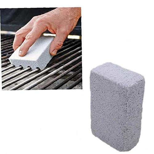 Aisoway 2pcs Reutilizable La Parrilla de Piedra Limpiador Multi usos Inodoro ecológico Limpiador de Piedra pómez para Barbacoa