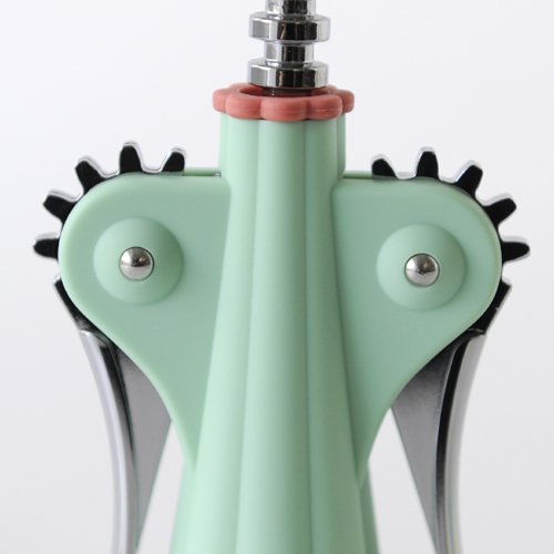 Alessi Anna G. AAM01 GR Sacacorchos de Diseño, Resina Termoplástica y Zamak, Verde