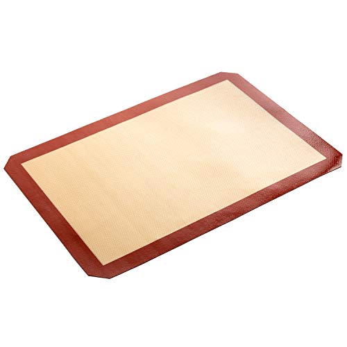 Alfombrilla de silicona para hornear, tamaño 40 x 30 cm, sin BPA, antideslizante, producto ecológico, utensilios de cocina