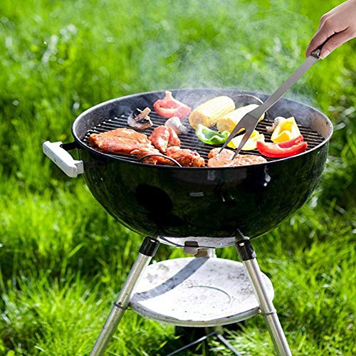 Alitrend - Juego de 20 herramientas para barbacoa con funda de transporte, acero inoxidable para barbacoa, accesorios para cocinar al aire libre, camping, ahumar y pinzas para barbacoa