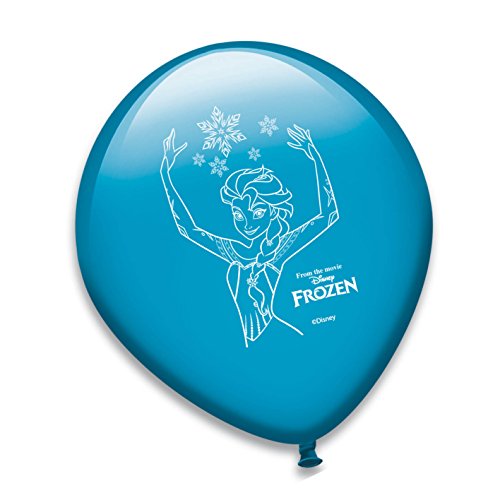 ALMACENESADAN 0686, Pack 16 Globos Disney Frozen; para Fiestas y cumpleaños. Ideal para Decorar Tus Fiestas.