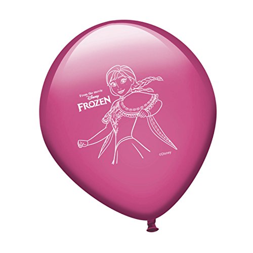 ALMACENESADAN 0686, Pack 16 Globos Disney Frozen; para Fiestas y cumpleaños. Ideal para Decorar Tus Fiestas.