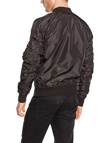 ALPHA INDUSTRIES MA-1 TT Chaqueta, Negro (Black 03), L para Hombre