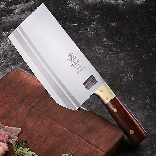 Alta calidad Acero inoxidable forjado hecho a mano de múltiples funciones del cuchillo vegetal de cocina rebanando la carne cuchillo cocinero cocina