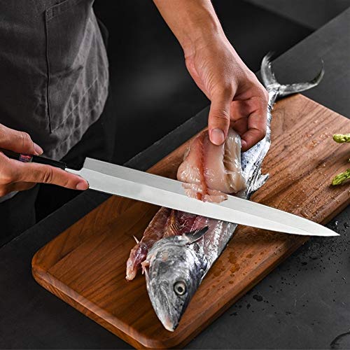 Alta calidad De Japón de 2 capas de acero VG10 Compuesto cuchillo de filetear cuchillos Yanagiba sashimi sushi japonés Cocina Cleaver rebanar Petty Cuchillo (Color : Sashimi Knives)