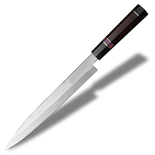 Alta calidad De Japón de 2 capas de acero VG10 Compuesto cuchillo de filetear cuchillos Yanagiba sashimi sushi japonés Cocina Cleaver rebanar Petty Cuchillo (Color : Sashimi Knives)