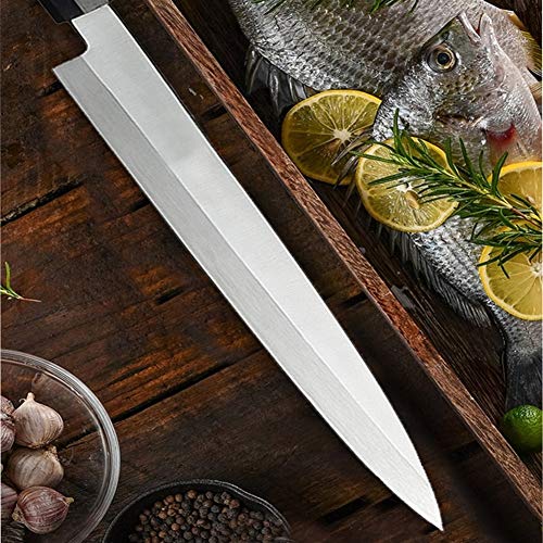 Alta calidad De Japón de 2 capas de acero VG10 Compuesto cuchillo de filetear cuchillos Yanagiba sashimi sushi japonés Cocina Cleaver rebanar Petty Cuchillo (Color : Sashimi Knives)