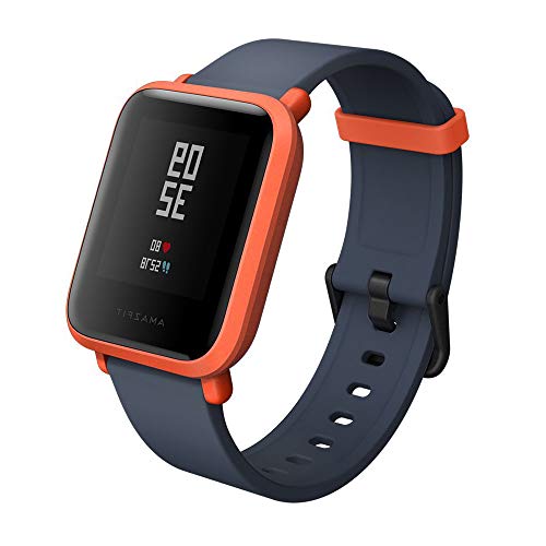 AMAZFIT Bip Xiaomi Smartwatch Monitore de activida Pulsómetro Ejercicio Fitness Versión Internacional Orange