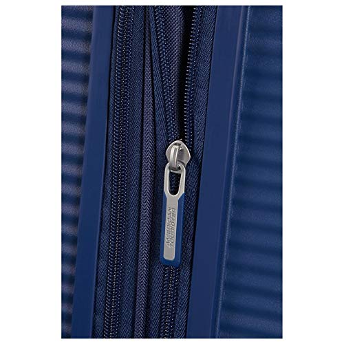 American Tourister - Soundbox Spinner Expandible, 77cm, 97/110 L - 4.2 KG, Azul (Midnight Navy)