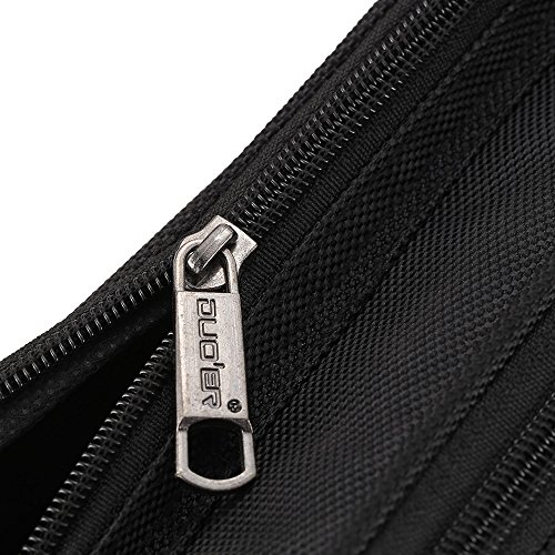 ammoon 1680D Bolsa de Clarinete Estuche para Clarinete El Tipo Recto Espesar Acolchado 15mm Espuma con Correas del Hombro