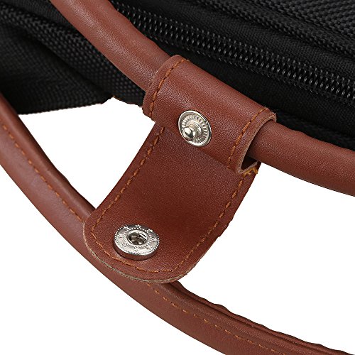 ammoon 1680D Bolsa de Clarinete Estuche para Clarinete El Tipo Recto Espesar Acolchado 15mm Espuma con Correas del Hombro